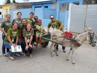 Estudantes do projeto Rondon em Campo Alegre - AL