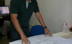 Edson do Nascimento, arquiteto responsável pela obra