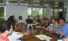 Reitora garantiu investimentos no curso de Educação Física