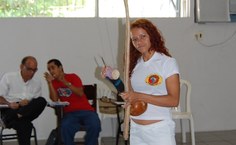 Quitéria Soares, a única mulher capoeirista do grupo