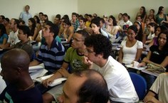 Alunos da segunda turma do Mestrado, iniciada em março de 2009