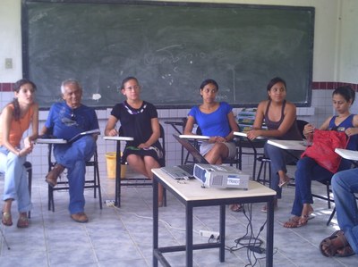 Aula inaugural do pré-vestibular indígena