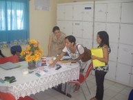 Professoras Simone, Janaila e Adriana