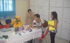 Professoras Simone, Janaila e Adriana