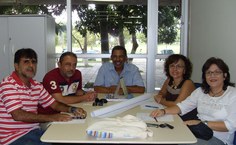 Profª Ruth Vasconcelos e equipe organizadora do 7º ato