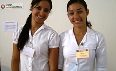 Deliane da Graça, Mikaela Almeidae mais 13 estudantes de Turismo organizaram o evento