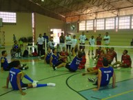 Jogo de vôlei