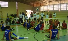 Jogo de vôlei