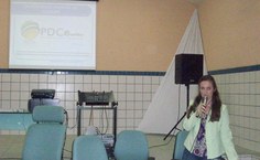 Prof. Aline Barboza, facilitadora do Plano de Desenvolvimento Institucional