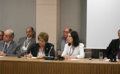 Reitora Ana Dayse participou das discussões em Guadalajara