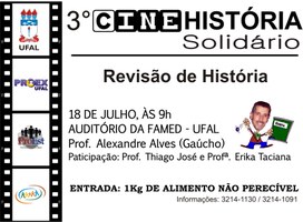 Cine História Solidário no Pré-vestibular Comunitário