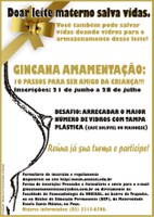 Inscrições prorrogadas para a Gincana da Amamentação