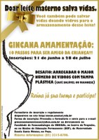 Inscrições prorrogadas para a Gincana da Amamentação