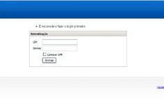 Acesso ao módulo acadêmico agora pede número do CPF