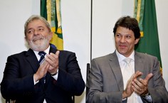 Presidente Lula e ministro Fernando Haddad