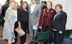 Ministro da Educação, Fernando Haddad, e reitoras