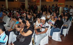 O tradicional Santanense Tênis Clube estava lotado de feras vindos de várias cidades do Sertão