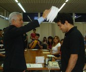 Gregório Tomas conciliou trabalho e estudo para chegar a esse momento