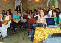 Público presente ao encontro de Biologia