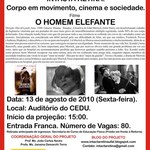 Projeto Intacta Retina exibe o filme “O Homem Elefante”