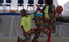 Apresentação teatral sobre Controle Social