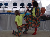 Apresentação teatral sobre Controle Social