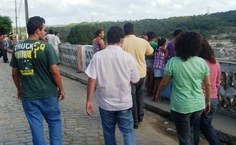 Visita à cidade de Rio Largo durante a cheia