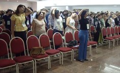 Dinâmica na II edição do encontro, em 2008