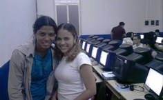 Hosana de Souza e Layla Moura