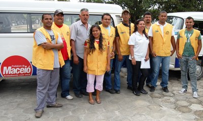 Equipe da Vigilância Sanitária em visita de inspeção ao Campus | nothing