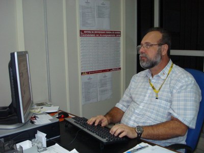 Prof. José Geraldo, coordenador do NTI | nothing