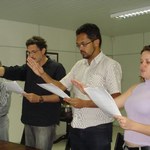 Diferentes sotaques marcam a posse de mais cinco servidores