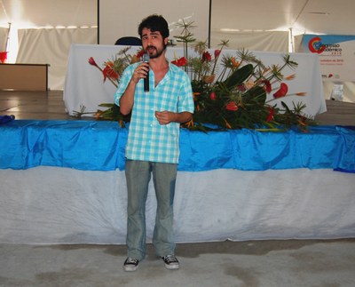 Pedro Gracindo participa de debate na Tenda da Cultura Estudantil