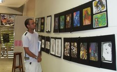 Vários tipos de ilustração podem ser conferidos na mostra