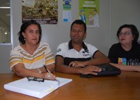 Equipe em reunião na Progep