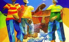 Quadros do artista plástico argentino, Marlez, estarão expostos no evento. Foto do site: jcnavegador.blogspot.com