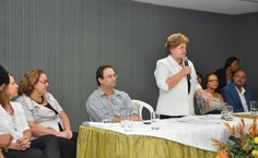 Reitora destacou a parceria com o município