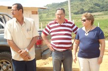 Reitora conferiu o andamento das obras do hospital