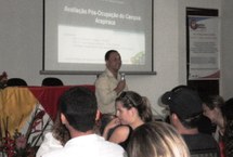 Professor Odair apresenta a avaliação pós-ocupação do Campus