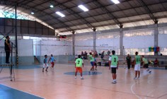 Nesta quarta-feira aconteceram jogos de voleibol feminino e masculino