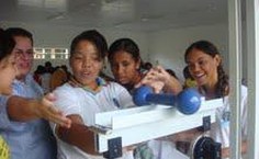 Alunos do ensino médio inseridos no projeto CEENG - Oficina em Engenharia de Estruturas