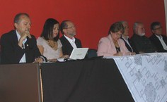 Prof. Niraldo Farias, coordenador do evento, agradeceu o apoio para concretizar as ações da área de intercâmbio