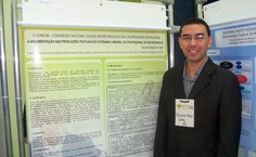 Deywid apresentou trabalho no Congresso em Porto Alegre