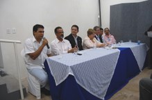 Na Mesa, Márcio Aurélio, Silvano Silverio,Alex Gama,Ana Dayse, Israel Saldanha, Marcelo Oliveira e Sérgio Onofre