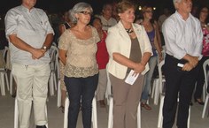 Reitora Ana Dayse Dorea e equipe da gestão assistiram o espetáculo