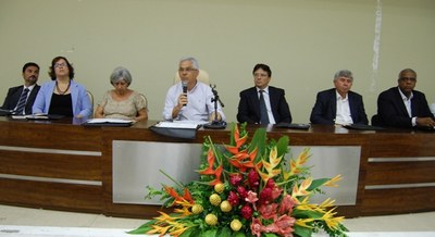 Representantes de orgãos federais participaram da mesa do Seminário