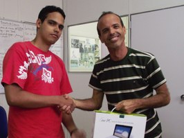 Estudante de Arquitetura é premiado pela logomarca do Espaço Cultural