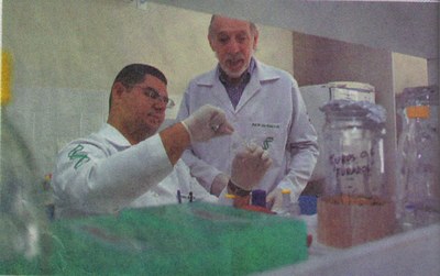 O chefe de Laboratório de DNA Forense da Ufal, Luiz Antônio Ferreira: "Trabalho Satisfatório"