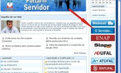 O banner do Infoservidor está localizado na parte direita do Portal