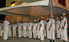 Coral da Ufal foi umas das atrações do Natal do Théo Brandão